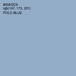#93ADC9 - Polo Blue Color Image